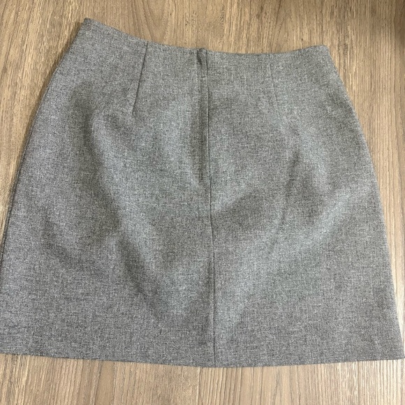 Vtg XOXO Y2K 2000's Mini skirt Gray Juniors Sz 3 A Line - Picture 5 of 6